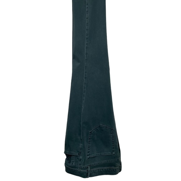 Loft Skinny Crop women’s olive green jeans size 12 - Picture 2 of 11